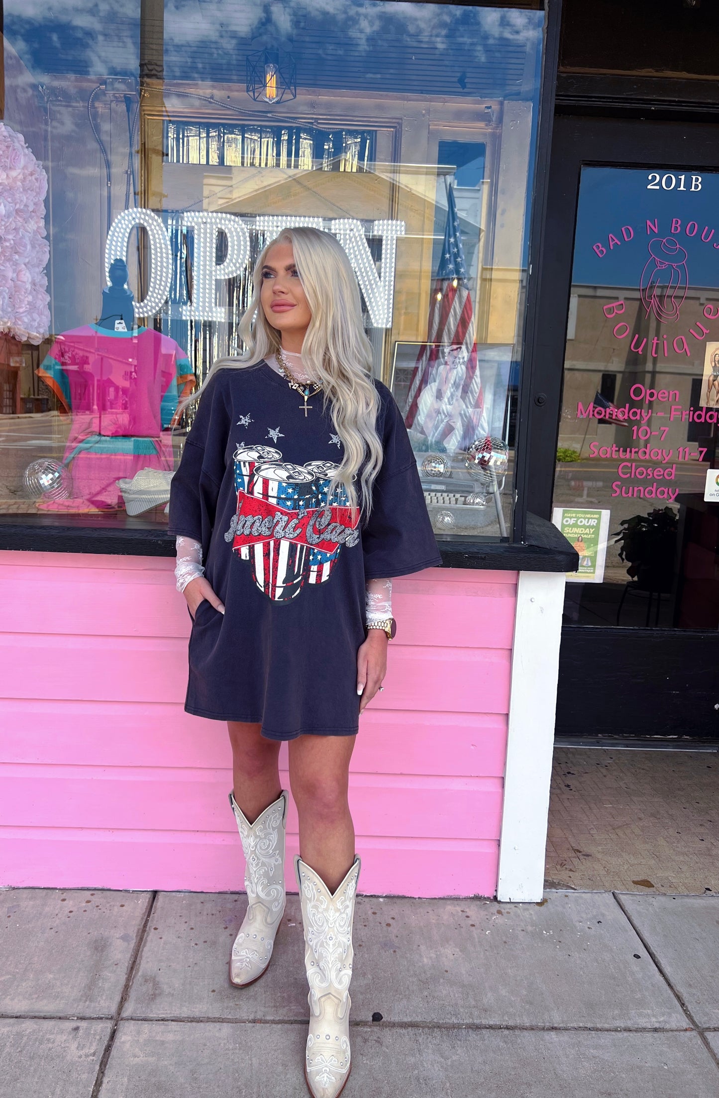 Ameri-Can Tee Dress