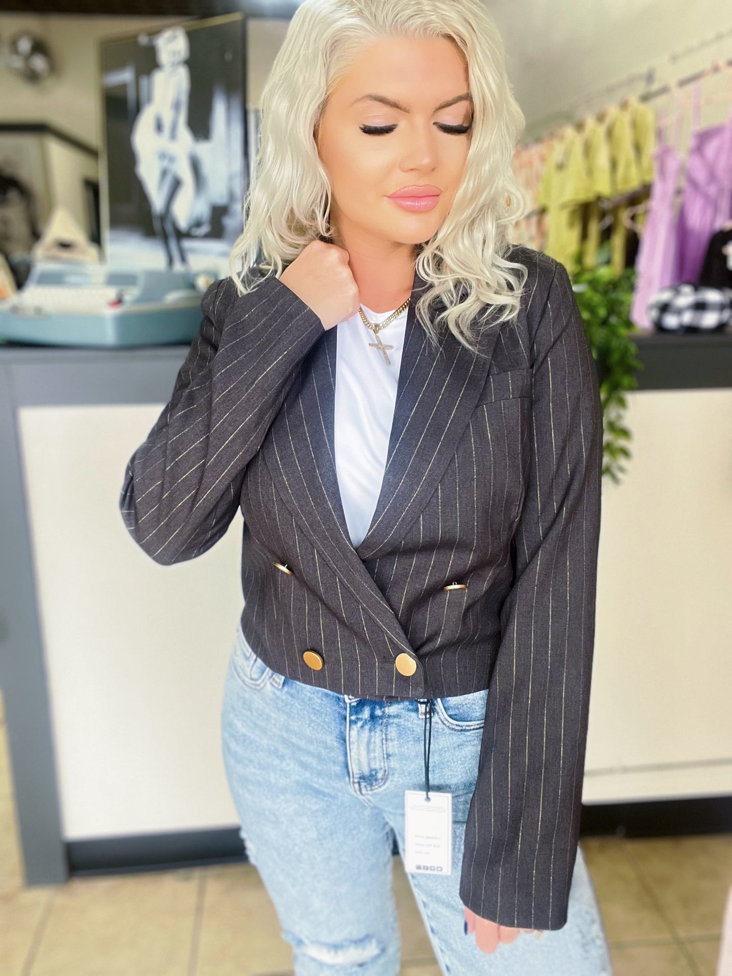Charcoal Blazer