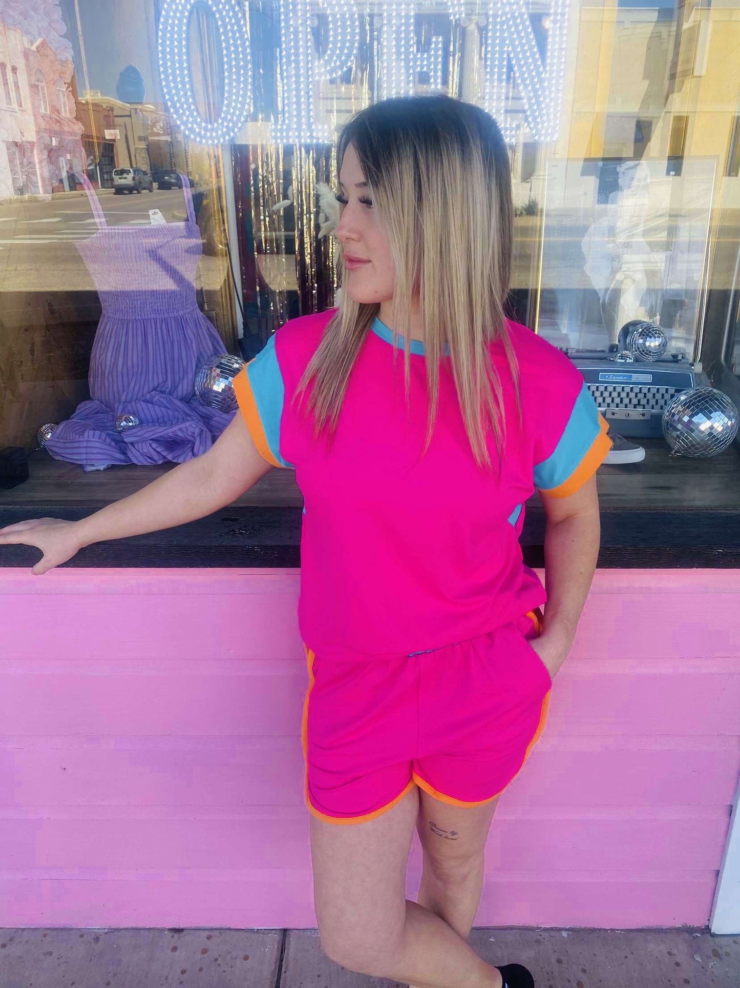 Rose Sports Shorts