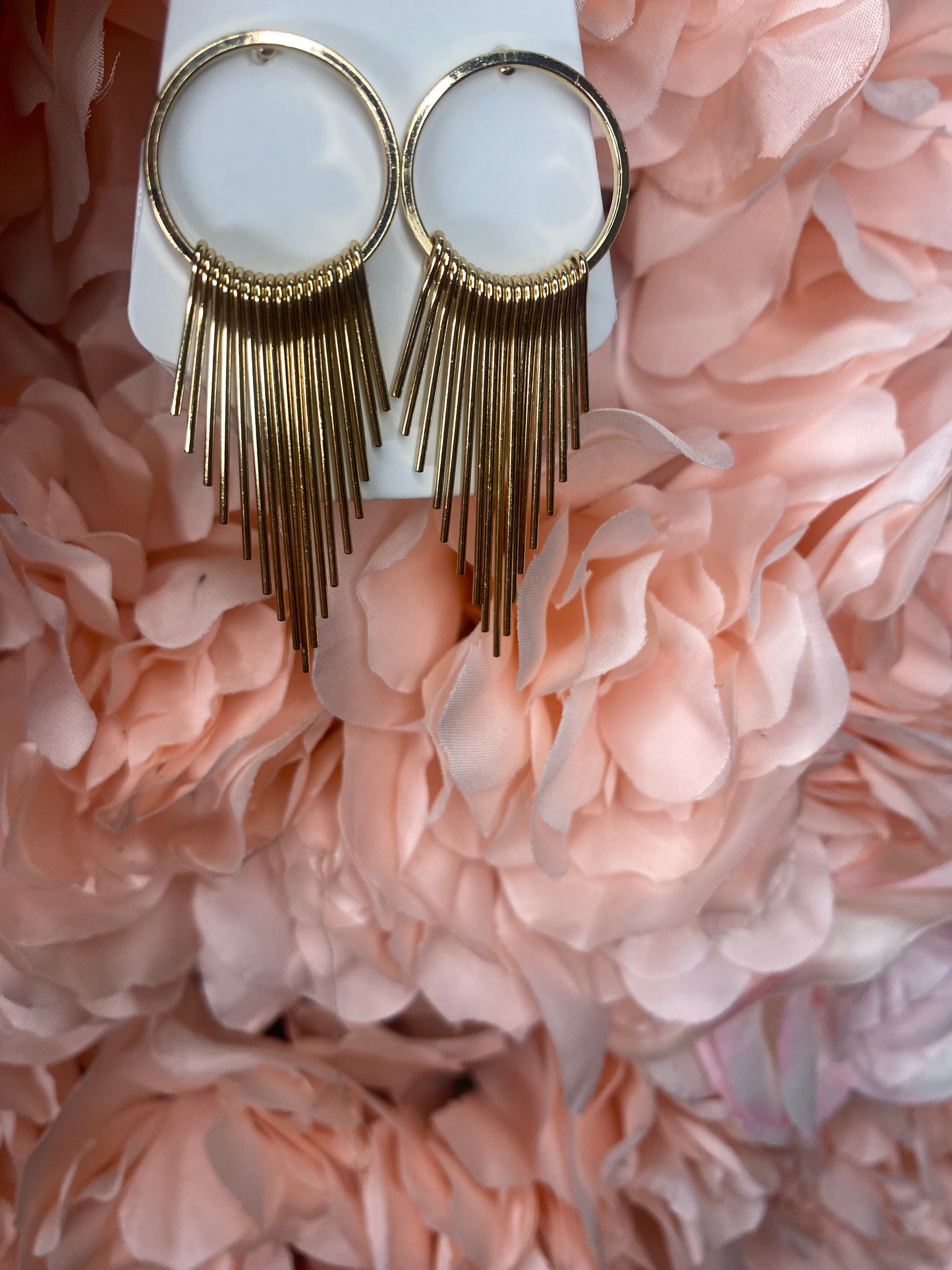 Gold Boho Dangle Earrings