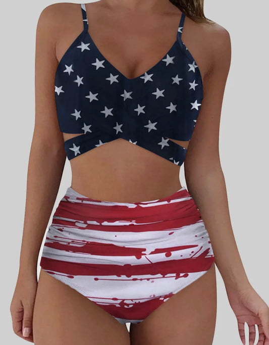 Stars & Stripes 2 Piece Swim Set