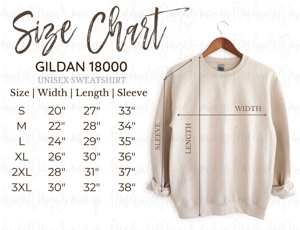 New Year Graphic Sweatshirt