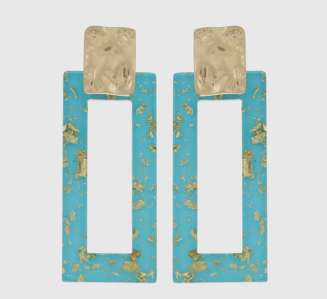 Blue Boho Earrings