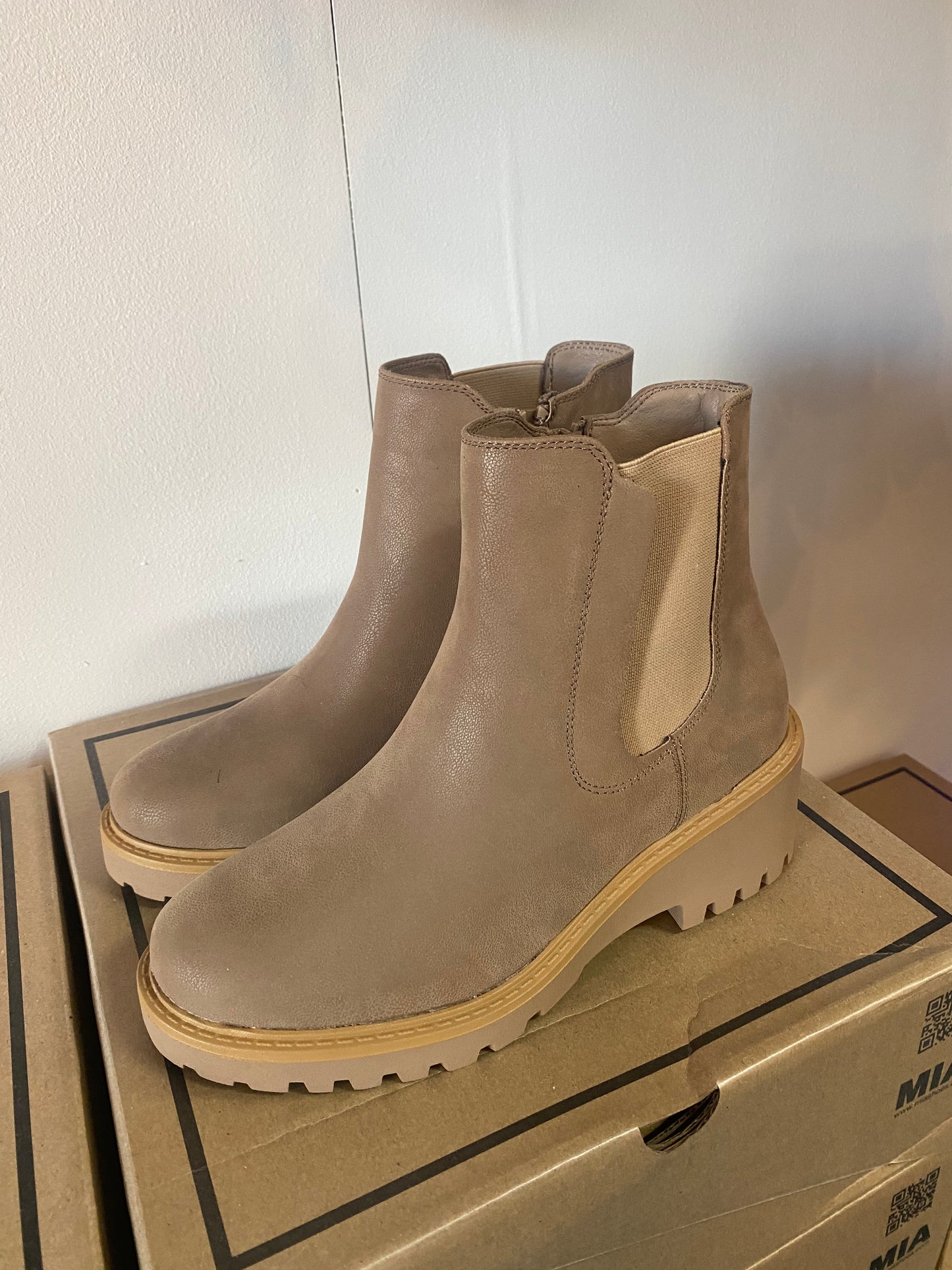 Tan Boots