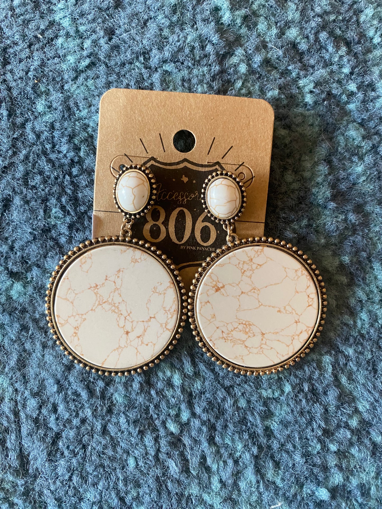 Marble Earrings