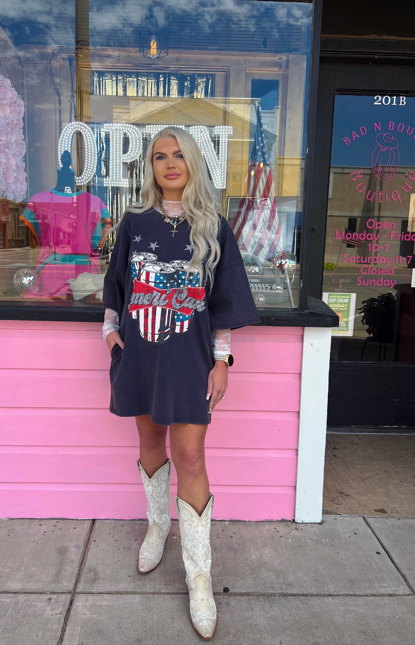 Ameri-Can Tee Dress